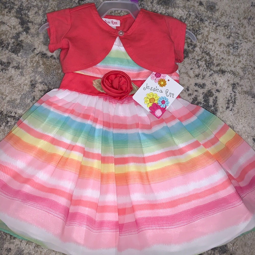 Beautiful Colorful BabyGirl dress!